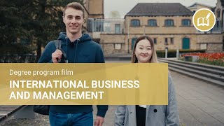 International Business and Management MA [upl. by Dola]