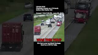 Whos At fault  Car Accident in Florida Caught in Camera [upl. by Angel552]