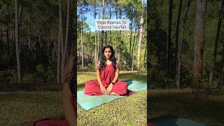 Yoga Asanas To Control Hairfall  cultofficial shorts [upl. by Nila]