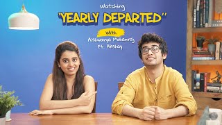 ScoopWhoop Watching quotYearly Departedquot With Aishwarya Mohanraj Ft Akshay [upl. by Farrish]