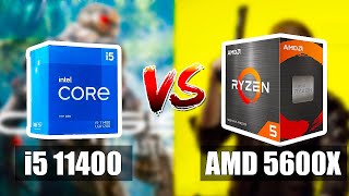 i5 11400 vs Ryzen 5600X  Большое Сравнение [upl. by Moguel]