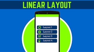 14 INTRODUCTION TO LINEAR LAYOUT IN ANDROID STUDIO  ANDROID APP DEVELOPMENT [upl. by Nosyk76]