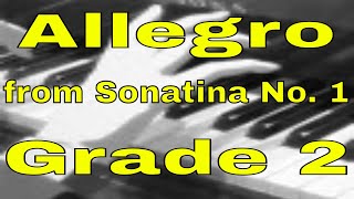 Allegro  Grade 2 ABRSM Piano 20212022 A1 [upl. by Sabina]