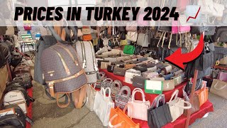 📈 PRICES IN TURKEY 2024 🇹🇷 ALANYA MARKET 2024  BAZAAR PRICES FULL TOUR [upl. by Riki]