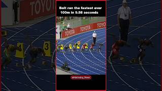 Usain Bolt 100m World Record  🔥 [upl. by Halimaj]