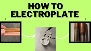 How to Electroplate Two Methods Silver onto Copper [upl. by Brenn]