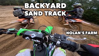 PRIVATE SAND TRACK NJ  DPS KX450 [upl. by Senaj]