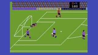 International Soccer  C64  Gameplay vid [upl. by Leahcimal76]