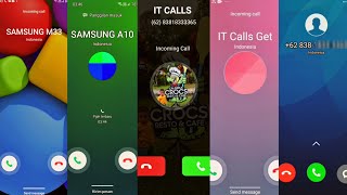 SAMSUNG M33 SAMSUNG A10 SONY Skred SAMSUNG S8 REDMI 5A incoming calls [upl. by Shelagh]