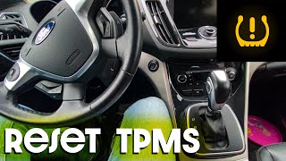 HOW TO Reset the TPMS on All 2011  2021 FORDS  Easy Method [upl. by Dlanod]