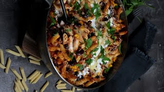 Recette  Gratin de Penne Rigate à la Mexicaine [upl. by Nennerb]