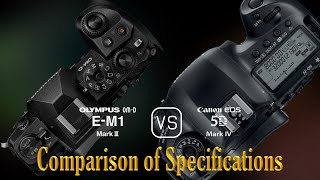 Olympus OMD EM1 Mark III vs Canon EOS 5D Mark IV A Comparison of Specifications [upl. by Tiffani]