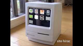 Apple iPad のスタンドを Macintosh で作ってみた quotMacintosh iPad Standquot [upl. by Rehtnug320]