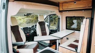 Come Take a look at our latest Citreon Relay Campervan conversion off grid ready for Van life [upl. by Mears]