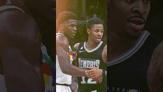 Ja Morant or Anthony Edwards 🤔 nbaedits nbahighlights shorts [upl. by Chatterjee]