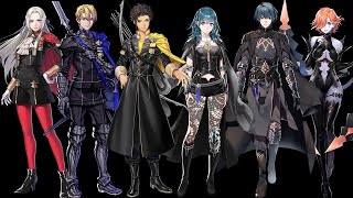 Fire Emblem Heroes Voice Clips  Three Houses Edelgard Dimitri Claude Byleth FM Kronya [upl. by Aluin634]