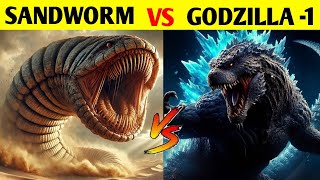 Sandworm 🆚 Godzilla 1 ll The Epic Battle ll [upl. by Arahat508]