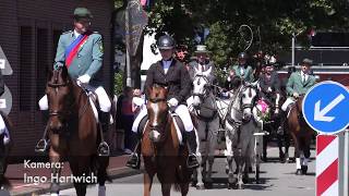 Schützenfest in Holdorf 2018  Festumzug  Teil 1 [upl. by Arza]