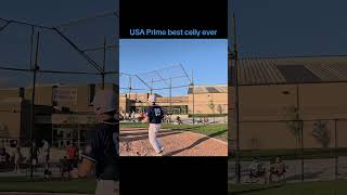 18u best celly for USA Prime this isnt me baseball umpire sports michigan homerun [upl. by Eisaj142]