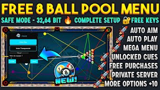 🔥TUTORIAL🔥 8 Ball Pool MOD MENU v5603 Gameplay  VIP Unlimited Cash and Coins Anti Ban 2024 [upl. by Narton]