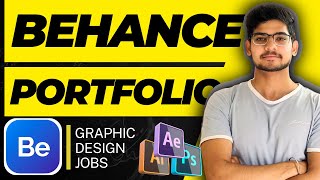 Portfolio on Behance  How to make Graphic Design Portfolio  How to use Beahnce behanceportfolio [upl. by Zolly535]