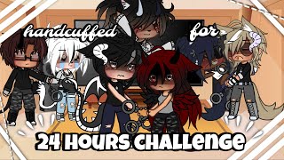 Handcuffed For 24 Hours Challenge 🤍Gacha🤍 [upl. by Crifasi]