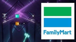 Famichiki Kudasai Family mart Jingle in Beat Saber [upl. by Ardnossak]