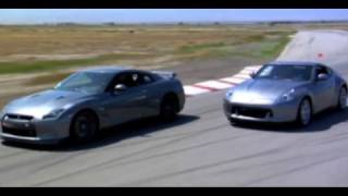 Nissan GTR vs Nissan 370Z  Garage419 [upl. by Freeborn]