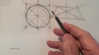 Construction of Ellipses Drawing Exercise for Artists [upl. by Aynnat]