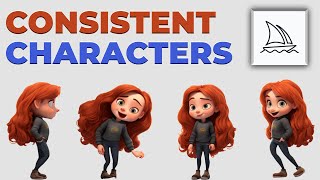 How to Create Consistent Characters in Midjourney Full Guide ✨ [upl. by Robena]