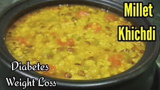 Millet Khichdi Recipe  Foxtail Millet Khichdi Recipe  Foxtail Millet Recipes For Weight Loss [upl. by Alek]