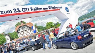 GTITreffen am Wörthersee wieder ein großes Volksfest [upl. by Glenden]