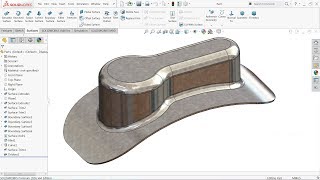 SolidWorks Surface Tutorial  Basics of Solidworks Surface [upl. by Lorna]