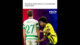 Dortmund Crush Celtic 71 in Champions League Rout [upl. by Ariak]