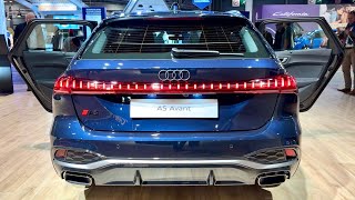 New AUDI A5 Avant 2025  PRACTICALITY test amp TRUNK SPACE [upl. by Sigismondo]