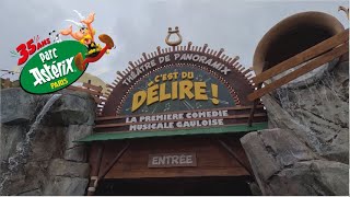 Ouverture du Parc Astérix  35 ans du parc [upl. by Zilla24]