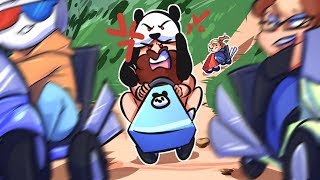 Back to Being Bad  Angry Panda and Boofin Pooches  MARIO KART 8 [upl. by Yawnoc448]