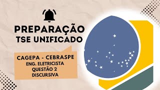 PREPARAÇÃO TSE UNIFICADO  QUESTÃO DISCURSIVA 2  DISJUNTORES  CESPE  2024  ENG ELÉTRICA [upl. by Aldas]