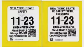 DMV Debuts New Inspection Stickers [upl. by Eannej]