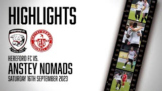 HIGHLIGHTS  Hereford 20 Anstey Nomads [upl. by Betsey]