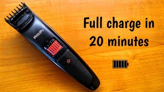 How To Make Philips Trimmer Charger [upl. by Clevie]