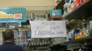 Maxi vincita a San Giorgio un milione con una schedina da un euro [upl. by Clarance878]