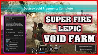 🔥 NEW ORGANIC VOID SHARD FARM FOR LEPIC MAINS 🔥 The First Descendant [upl. by Nyrmak700]