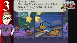 Lets Play Paper Mario Master Quest Jr Part 3  The Star Mafia Kamek and Trading Star Pieces [upl. by Arahsal]