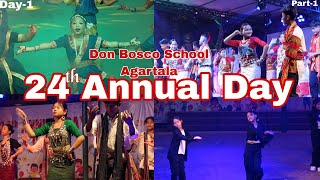 24th Annual Day  Don Bosco School Agartala 2024  Day1  Part1 [upl. by Libre498]