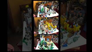 LEGO Lion Knight Castle Dioramas with 1980s Lego Castles sets [upl. by Orlosky]