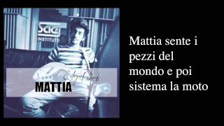 Mattia  Edwyn Roberts Lyric Video [upl. by Ruddy966]