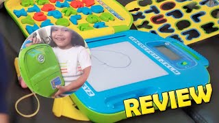 LEAPFROG GO WITH ME ABC Backpack  Santi and Mommy Review [upl. by Adrell]