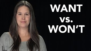 WANT vs WONT Pronunciation  American English [upl. by Demha]