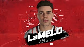 NBA 2K20  How To Create LaMelo Ball Version 2 2020 NBA Draft [upl. by Cardwell]